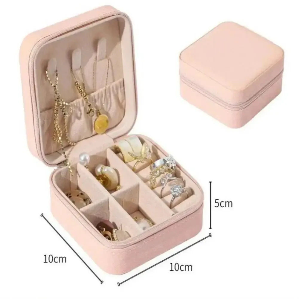 Portable Mini Jewelry Storage Box