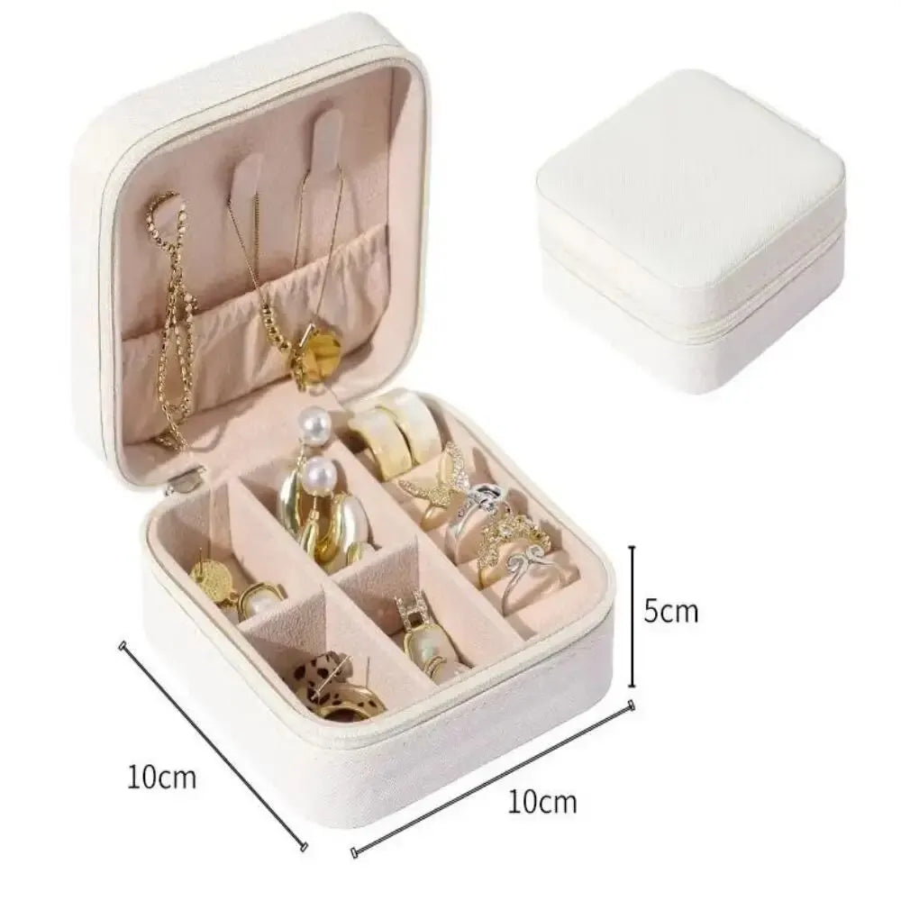 Portable Mini Jewelry Storage Box