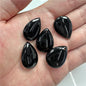 5pcs Water Drop Shape Natural Stone Pendant Accessory