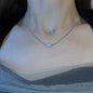 New Beads Women's Neck Chain Kpop Gold Pearl Choker Necklace